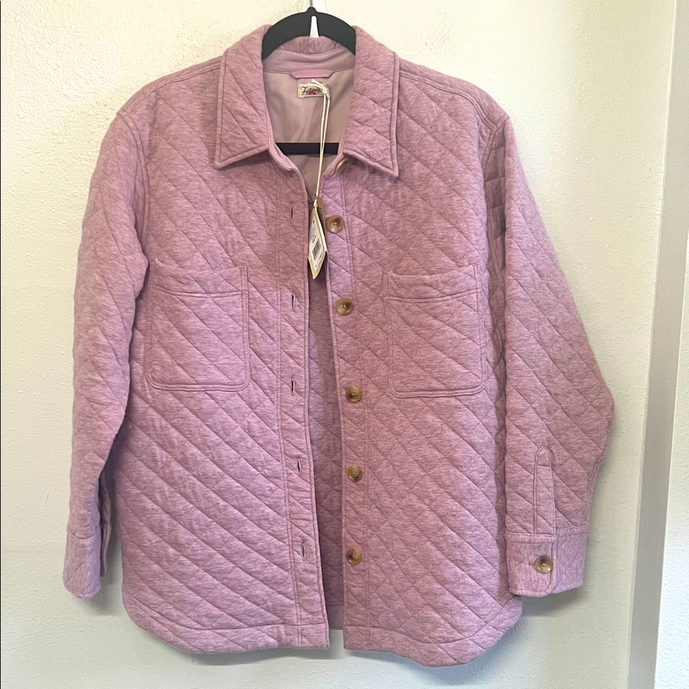 Faherty Women’s Epic Quilt FLC Shirt Jacket